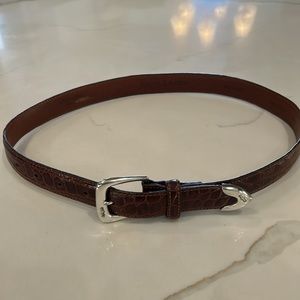 Genuine Alligator Ralph Lauren belt. Excellent condition